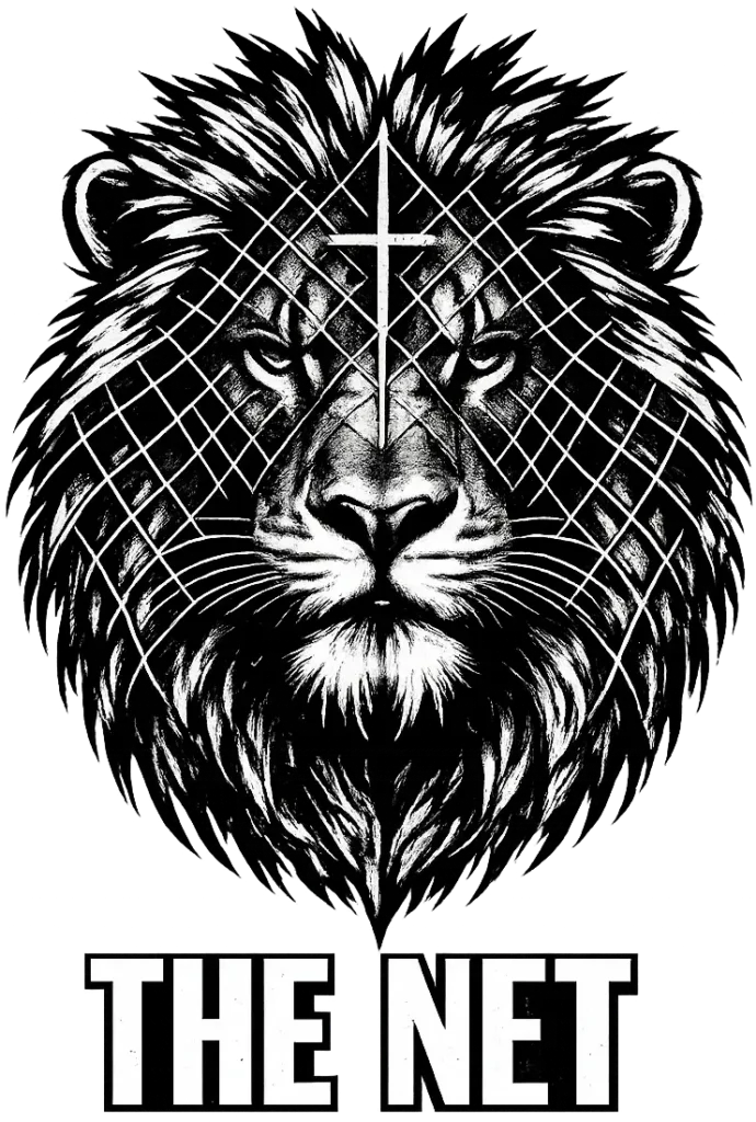 THE NET LOGO WHITE